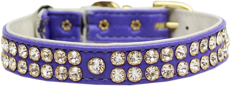 Swank Cat Collar Purple Size 12